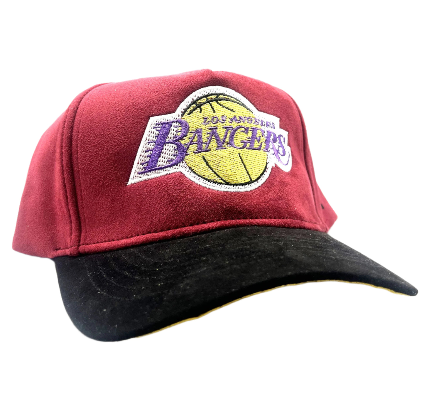 LA BANGERS- Suede- Burgundy/Black