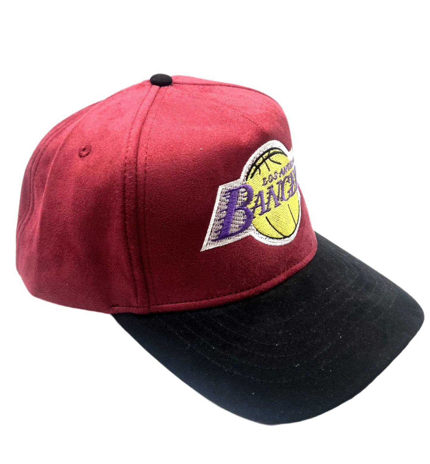 LA BANGERS- Suede- Burgundy/Black