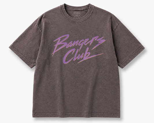 Purple Rain Acid Wash Boxy Crop Tee